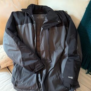 L.L. Bean Black and Gray Ski / Winter Jacket